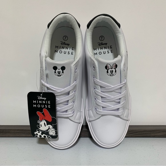 Ground Up Disney Mickey & Minnie Mouse Court Low Top Sneakers-Size 6 NWT - Picture 4 of 16